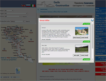 Tablet Screenshot of corfuconstruction.com